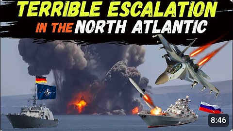 HUGE shock for NATO: Russian missile destroyer hits German frigate hard in the North Atlantic