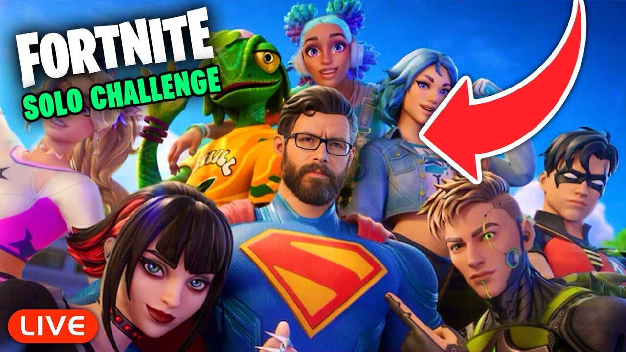 🔴LIVE - Fox Tries To Get His FIRST Fortnite SOLO Win