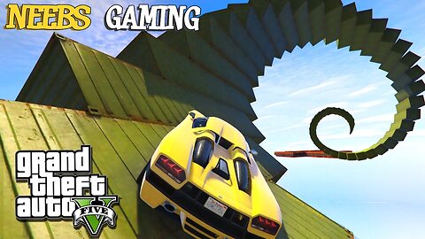 GTA 5 - SKY SPIRAL RACE / CORKSCREW RACE - FUNNY MOMENTS (Grand Theft Auto Gameplay Video)