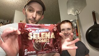 Selena Gomez Chocolate and Cinnamon Oreo Taste Test