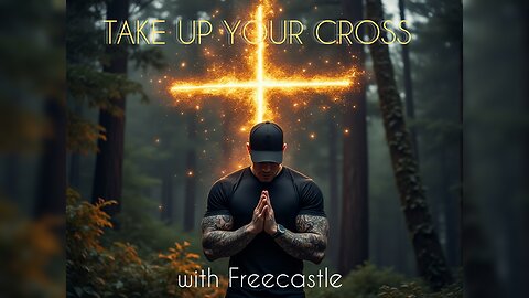 TAKE UP YOUR CROSS- With YOUR help I can advance against a troop; with my GOD, I can scale a wall!