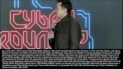 Elon Musk | "We Are Headed for a Wild Future. Cars Will Drive Themselves. People Will Have Super Helpful Humanoid Robots. You Will Be Able to Customize the Personality & The Voice." + Revelation 16:12-14