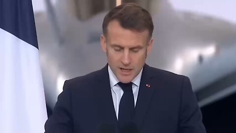 French President Emmanuel Macron appeared in public with a