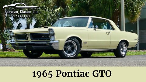 Incredible 3 owner 1965 GTO Survivor! 389 Tri Power w/ Muncie M20, PHS Documents. For Sale!