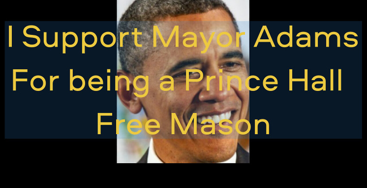 Barrack Hussein Obama Endorses Mayor Eric Adams