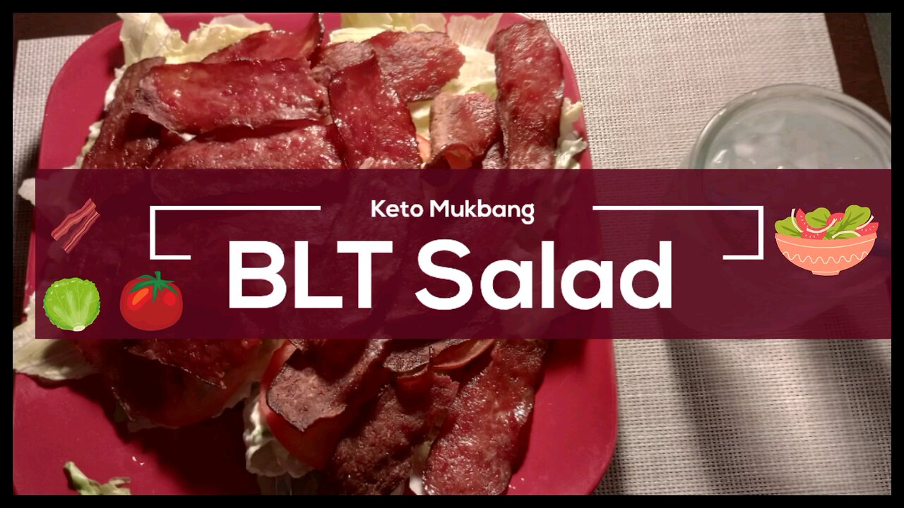 BLT Salad Mukbang
