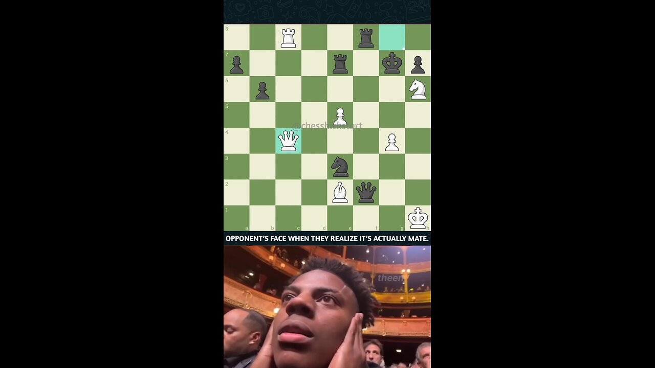 Brilliant queen sacrifice! 💀☠️♞