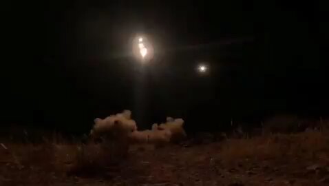 Footage just in: Iran launches a barrage of missiles as the 18th wave of Operation True Promise 3
