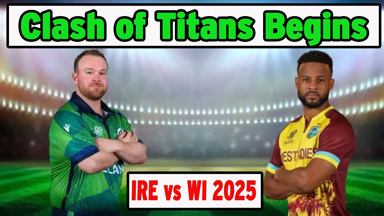 Ireland vs West Indies ODI Series 2025 – Full Preview, Squad News & Match Dates | Newsdrift