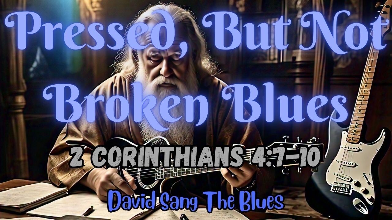 Pressed, But Not Broken | A Blues Song 2 Corinthians 4:7-10