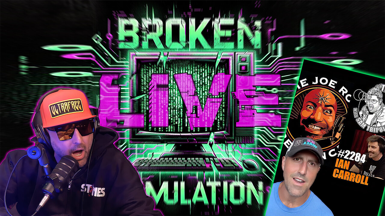 Broken Sim LIVE: Sam Tripoli Addresses Controlled Opposition Accusations + Blue Origin Shenanigans
