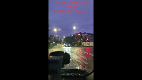 rain in Wollongong