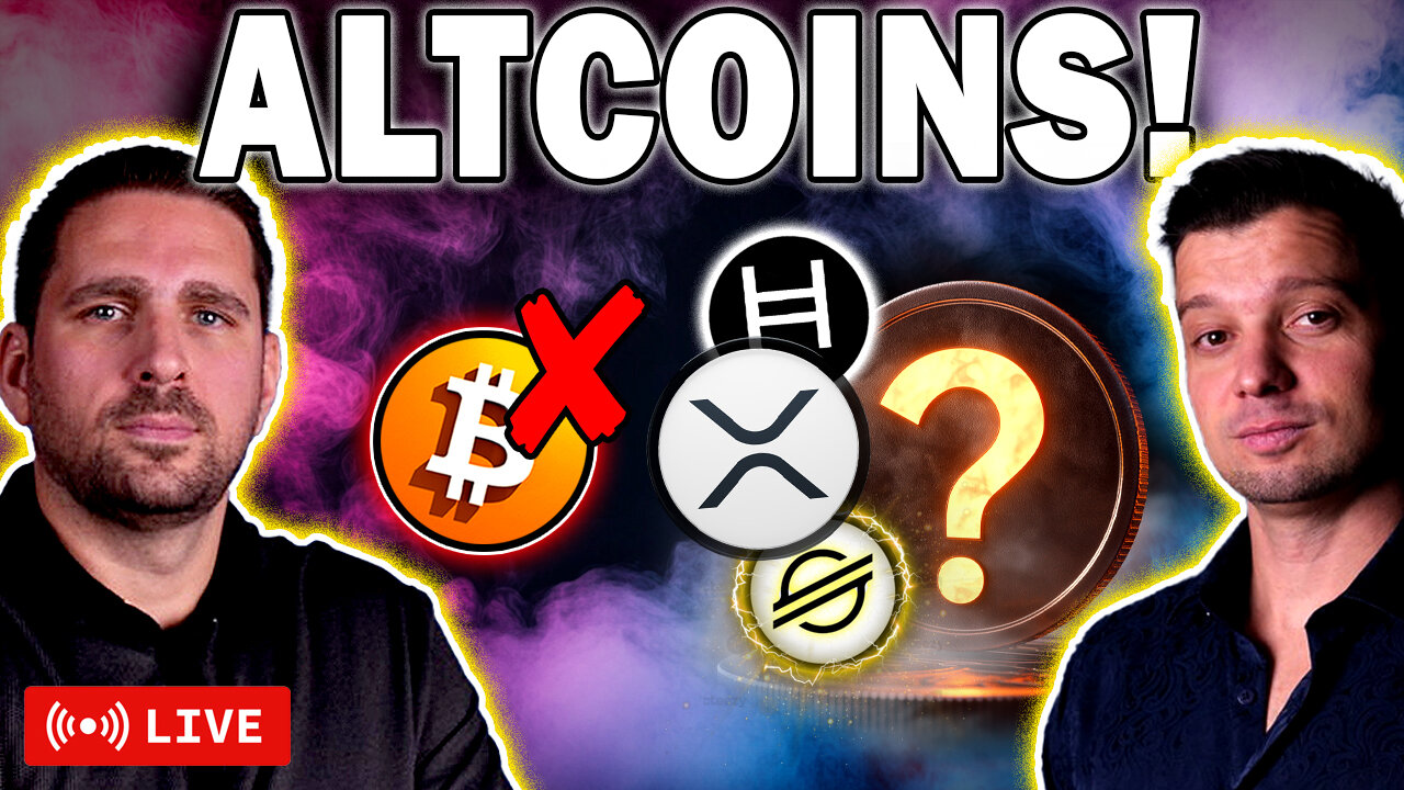 Jerome Powell Speaks LIVE (Altcoins to Buy!)