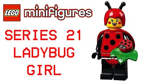 Lego Minifigures Series 21 Ladybug Girl 🐞 Review