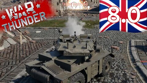The Fox is great... but the lineup is challenging! ~ 🇬🇧 British 8.0 [War Thunder]