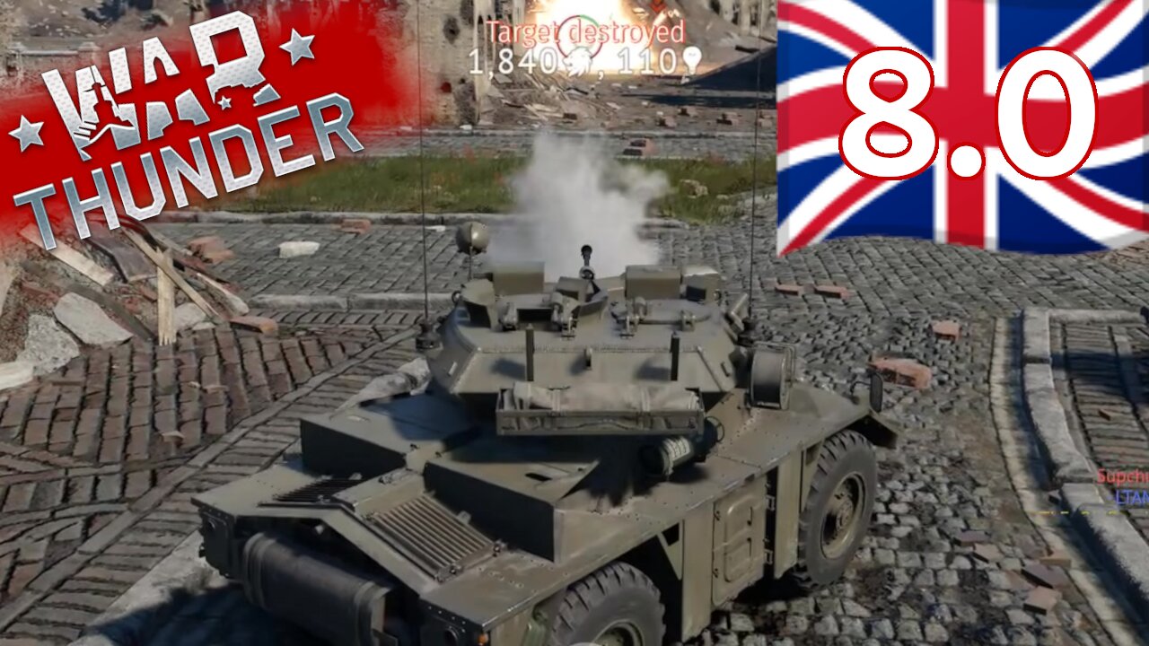 The Fox is great... but the lineup is challenging! ~ 🇬🇧 British 8.0 [War Thunder]