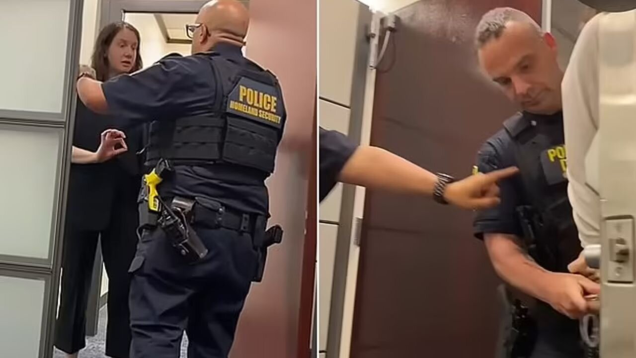 BREAKING: Arrested! - Homeland Security Raids Top Democrats Office