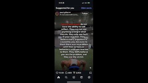 Female narcissists only care about your reaction.
