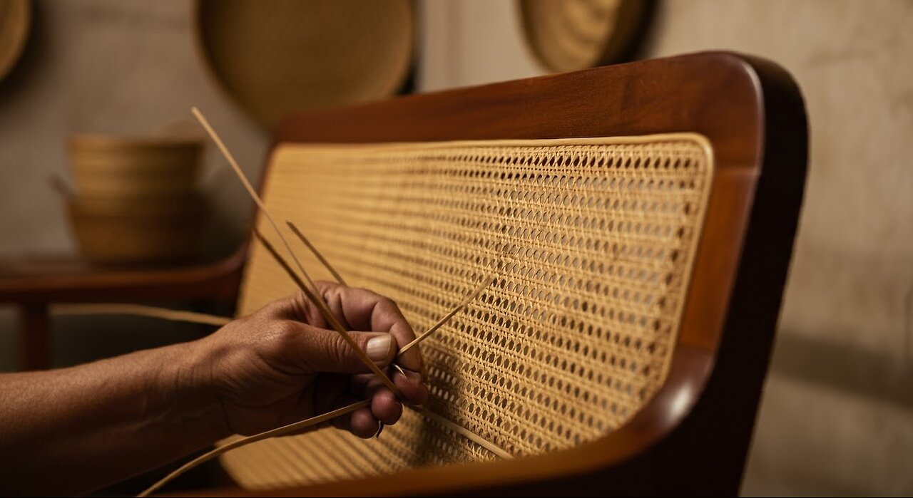 Building a Sustainable Rattan Sofa: Wood Frame Techniques A step-by-step guide is provided