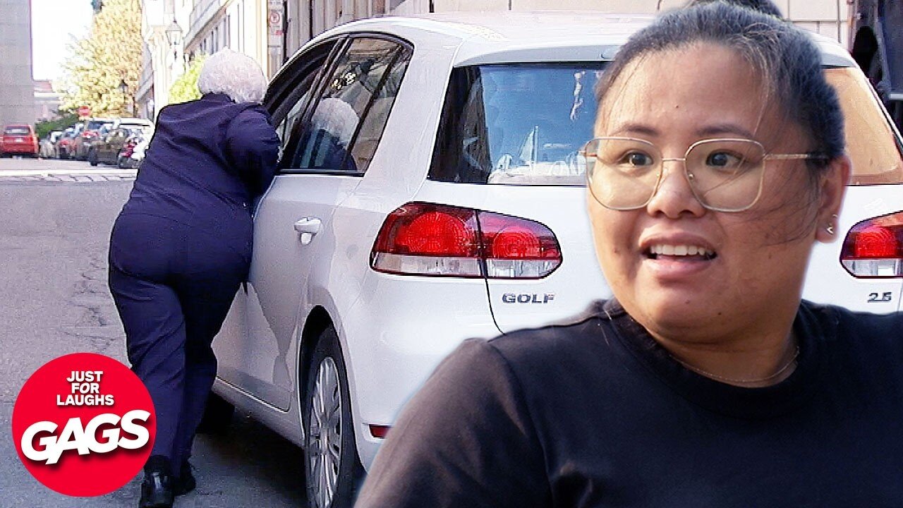 Strongest 80 Year Old Woman | Just For Laughs Gags