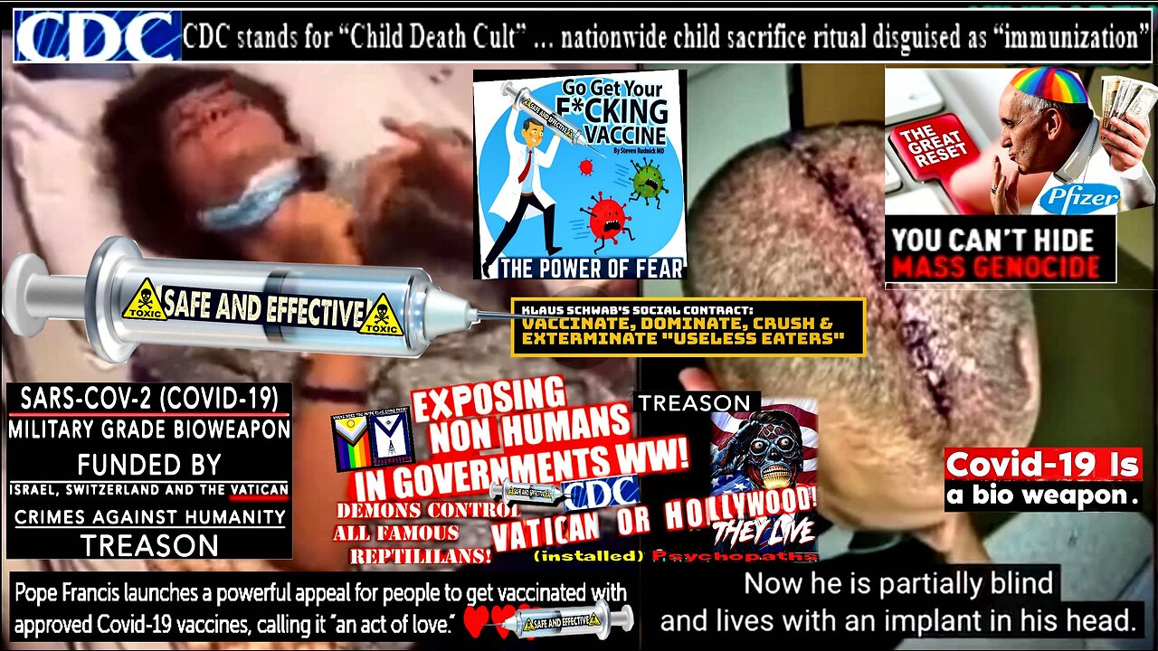 Vaccine Injured: This Is What You Don't See - Absolutely "NO DUTY TO CARE!" (compilation version)