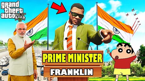 Franklin Prime Minister Of INDIA 😍🔥 __ GTA V