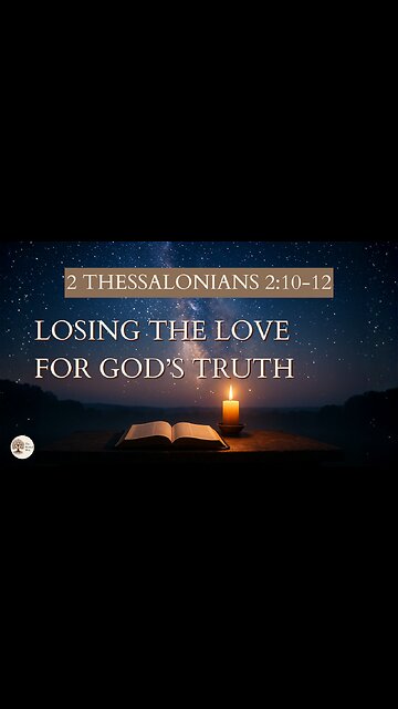 Losing the Love for God’s Truth | 2 Thessalonians 2:10-12