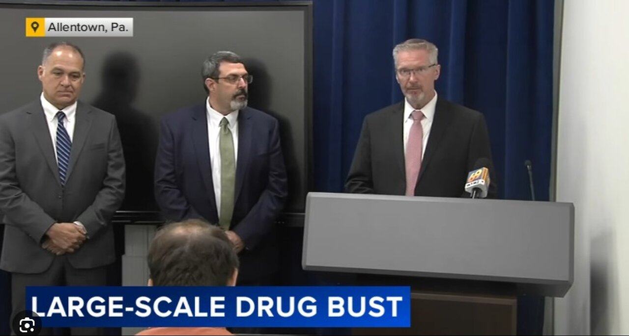 Pennsylvania Commissioner Among 22 Arrested in Multi-State Drug Case