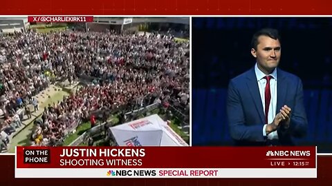Witness says he saw Charlie Kirk 'go limp' after being shot