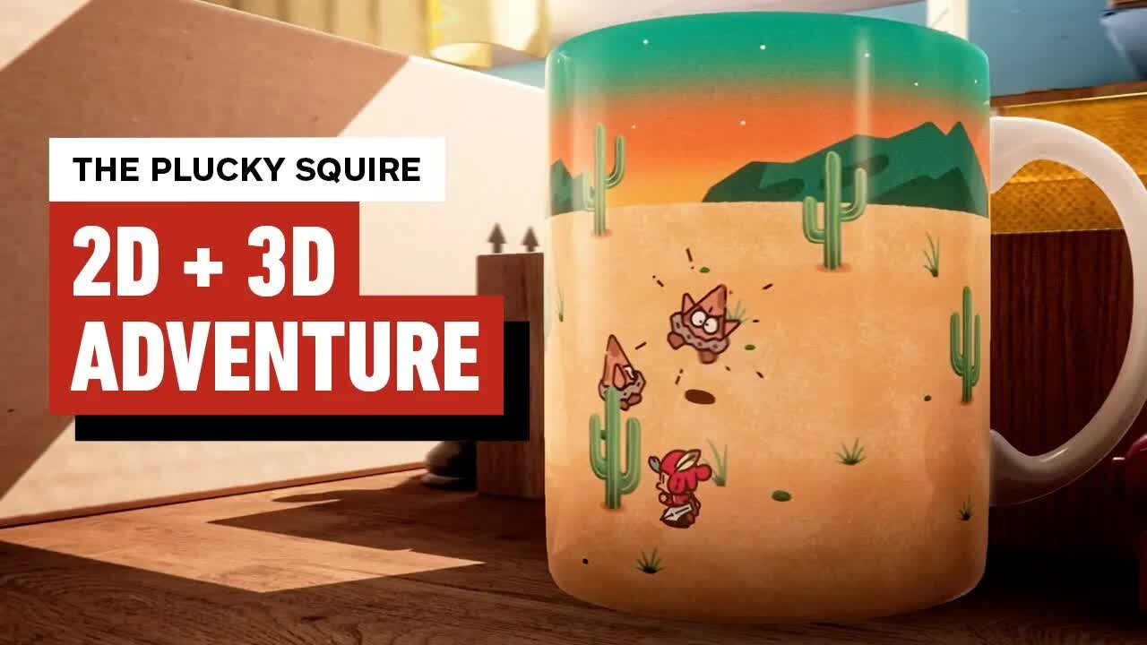 The Plucky Squire Is a Clever, Charming Mix of 2D and 3D Gameplay
