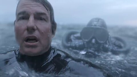 mission impossible 2025 Ocean diving action scene by Tom Cruise