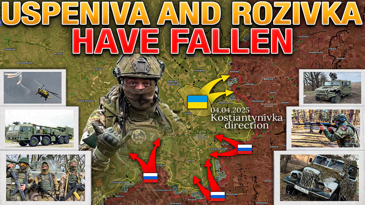 Thunder⚡️Negotiations Reach a Dead End💢The Battle for Kamianka Has Begun⚔️Military Summary 4.04.2025