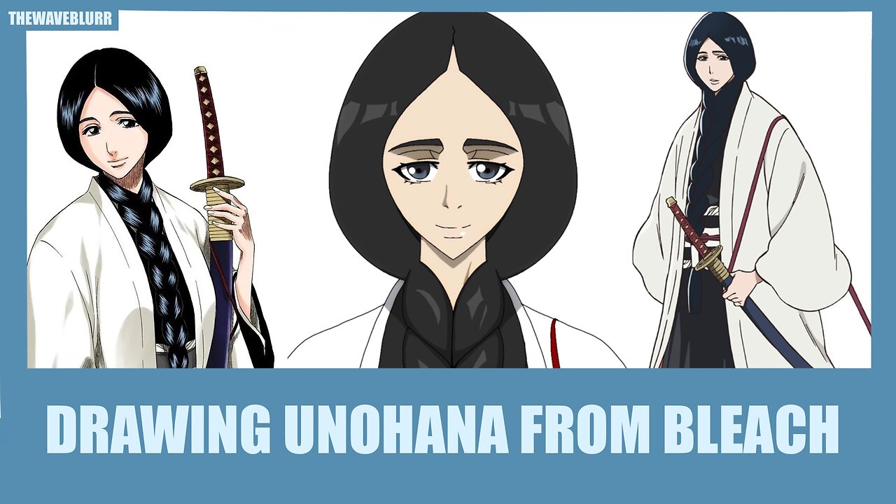 Let's Draw Unohana from Bleach