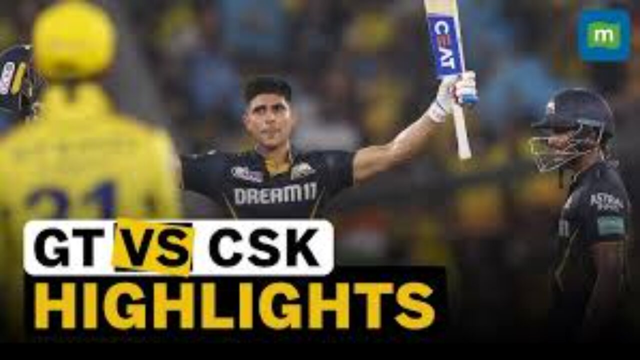 Thriller Gujarat Titans vs CSK 59 Match 2024
