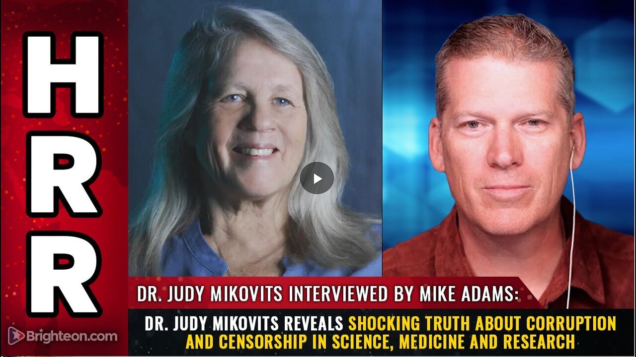 "Dr. Judy Mikovits Exposes Corruption and Censorship in Science and Medicine"