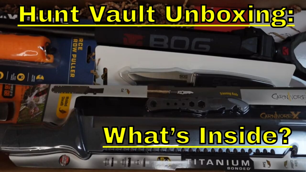What’s Inside This Month’s HuntVault Box?