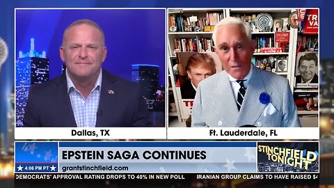 ROGER STONE WANTS THE EPSTEIN LIST EXPOSED