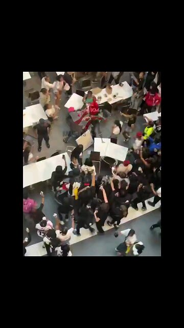 violent incidents break out at Pentagon City Mall in Arlington, Virginia.