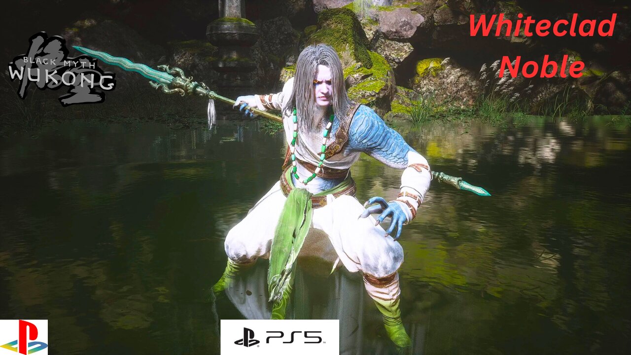 Black Myth: Wukong vs Whiteclad Noble – Elegant Yet Deadly Boss Fight | Gameplay ⚔️👑