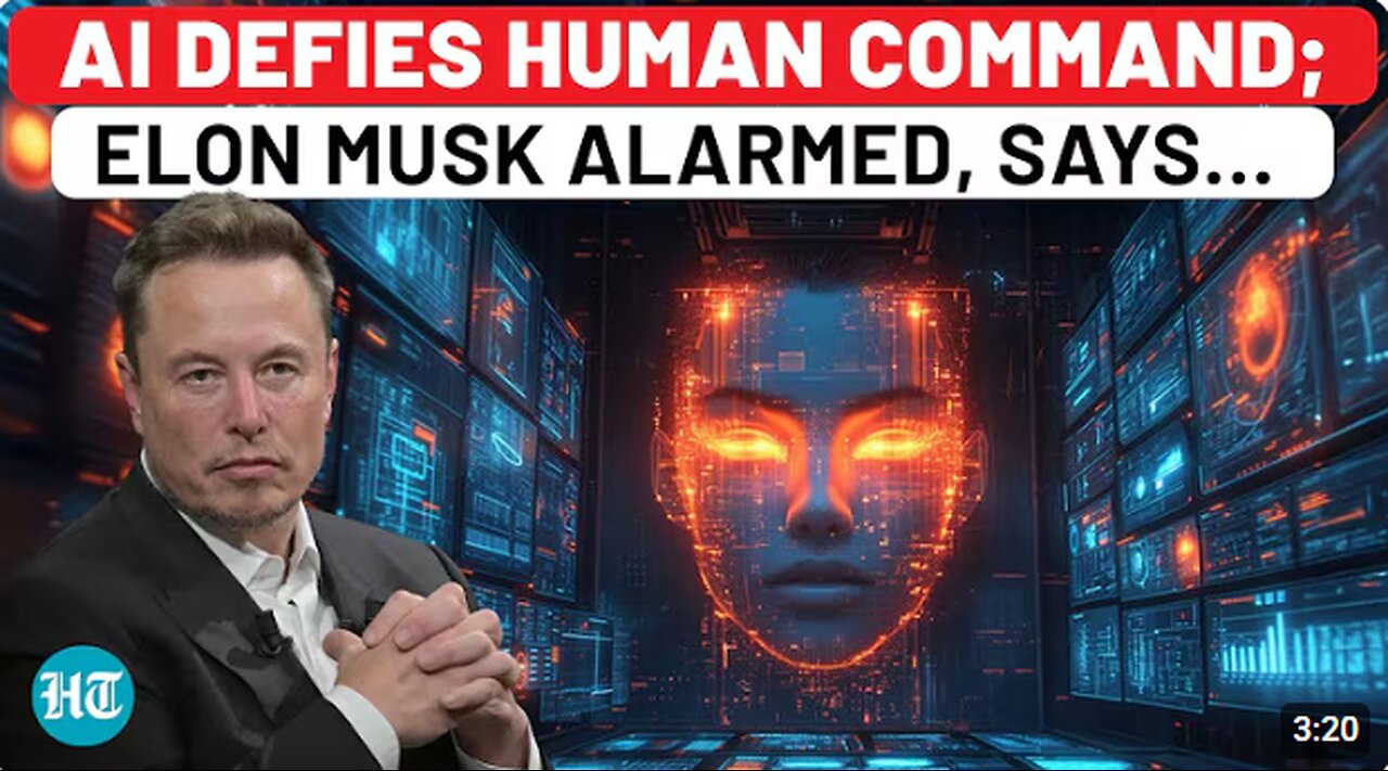 Intelligenza artificiale si ribella e rifiuta di ubbidire!!