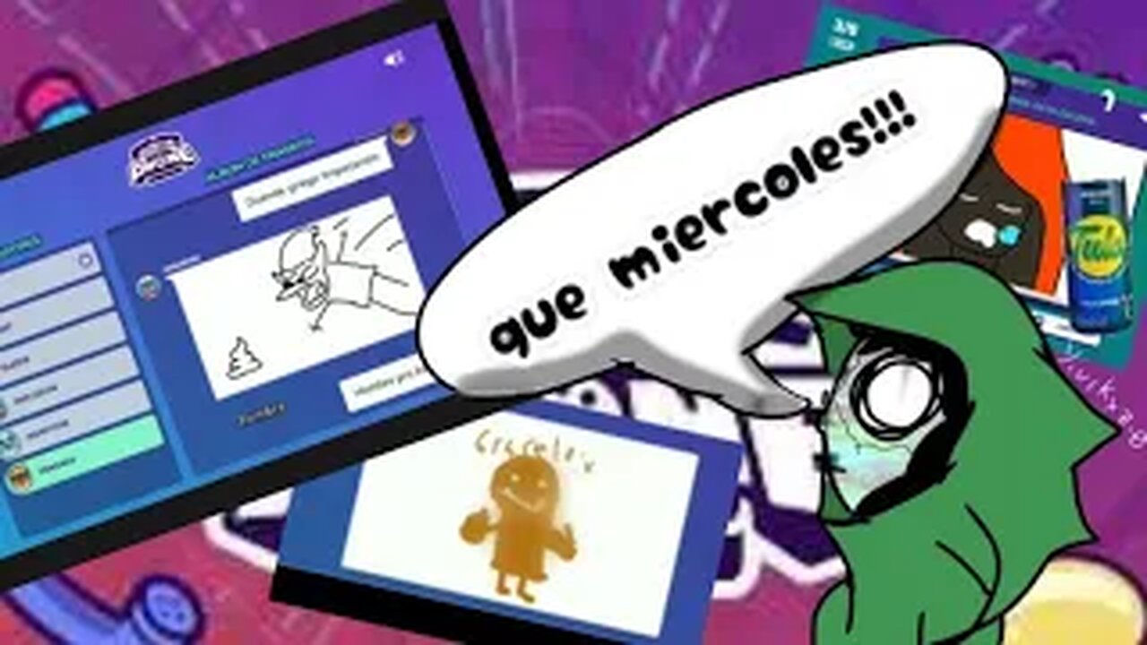 Atrocidades en Gartic Phone con los papus 1/4