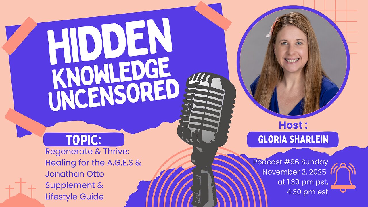 Regenerate & Thrive: Healing for the A.G.E.S & Jonathan Otto Supplement & Lifestyle Guide #96