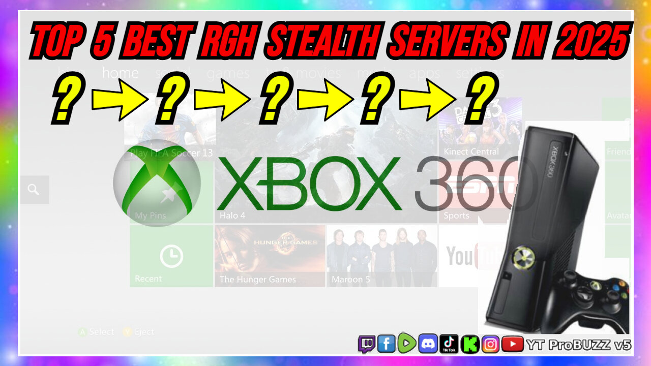 TOP 5 BEST RGH STEALTH SERVERS IN 2025 BY YT ProBUZZ v5