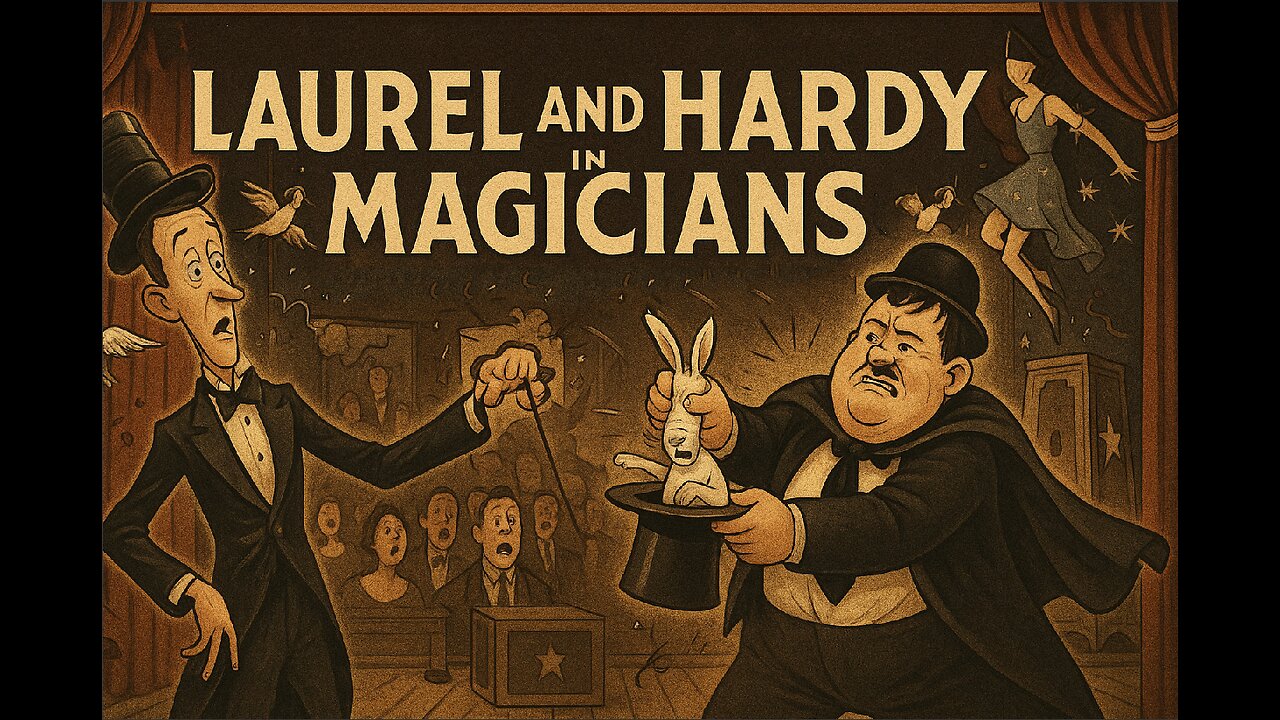 MAGICIANS (1929) Stan Laurel, Oliver Hardy | Slapstick, Comedy | Short