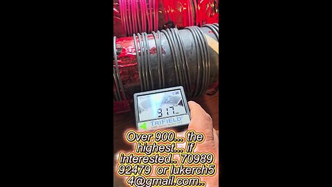 IMPOSSIBLE: 914+ V/m from 27cm Crystal Tubes - Sacred27 Mathematical Breakthrough