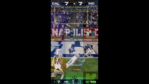 2nd Score IND 13 vs DAL 7 #AllMadden #Madden25 #NFLmadden #madden
