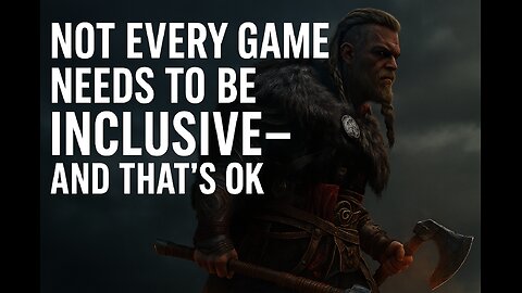 Why Not Every Game Should Be Inclusive