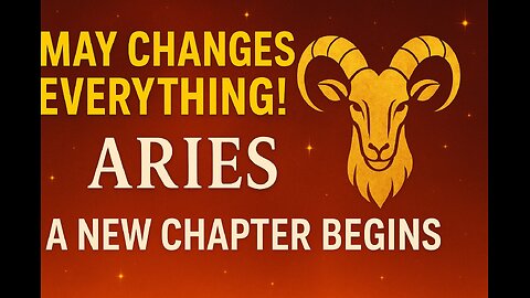 Aries – May 2025 Will Change Everything! A Turning Point of Destiny