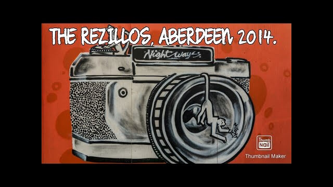 THE REZILLOS JUNE 2014 ABERDEEN. PLEASE SUBSCRIBE TO OUR CHANNEL, IT IS TOTALLY FREE