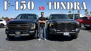 Ford F-150 TREMOR vs Toyota Tundra TRD OFF-ROAD